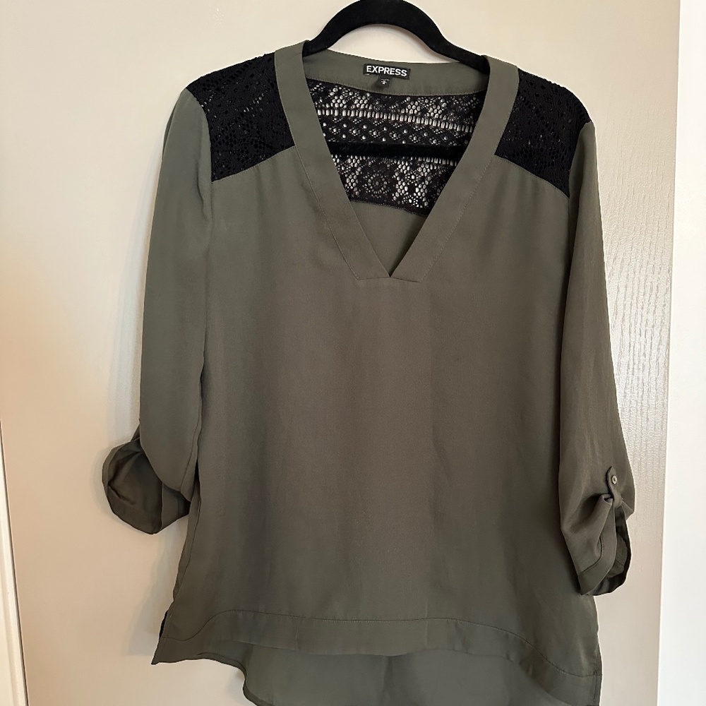 Express silky blouse